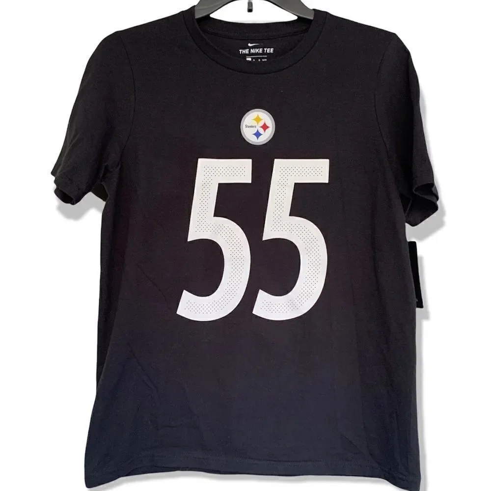 Nike Pittsburgh Steelers Busch #55 youth large T-shirt